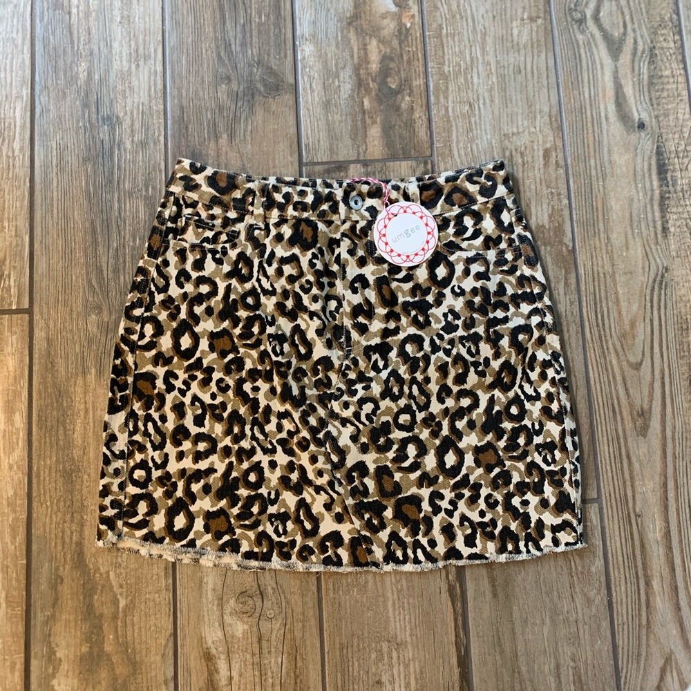 (NWT!) Animal Print Skirt Umgee
